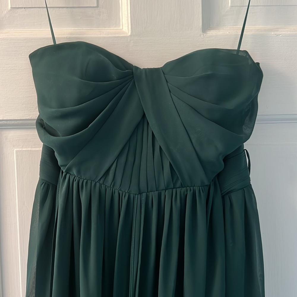 Birdy grey grace convertible dress in EMERALD chiffon